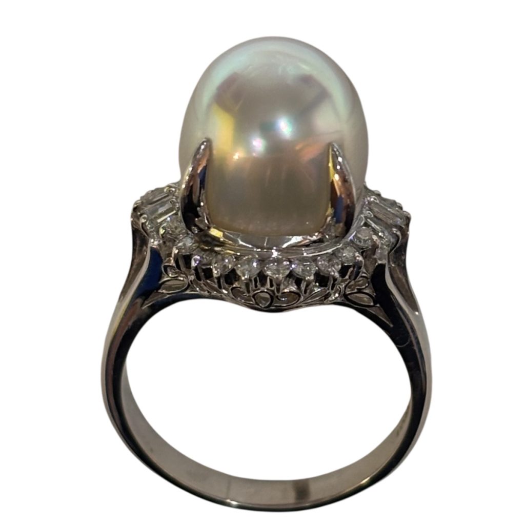 Pt850パールリング