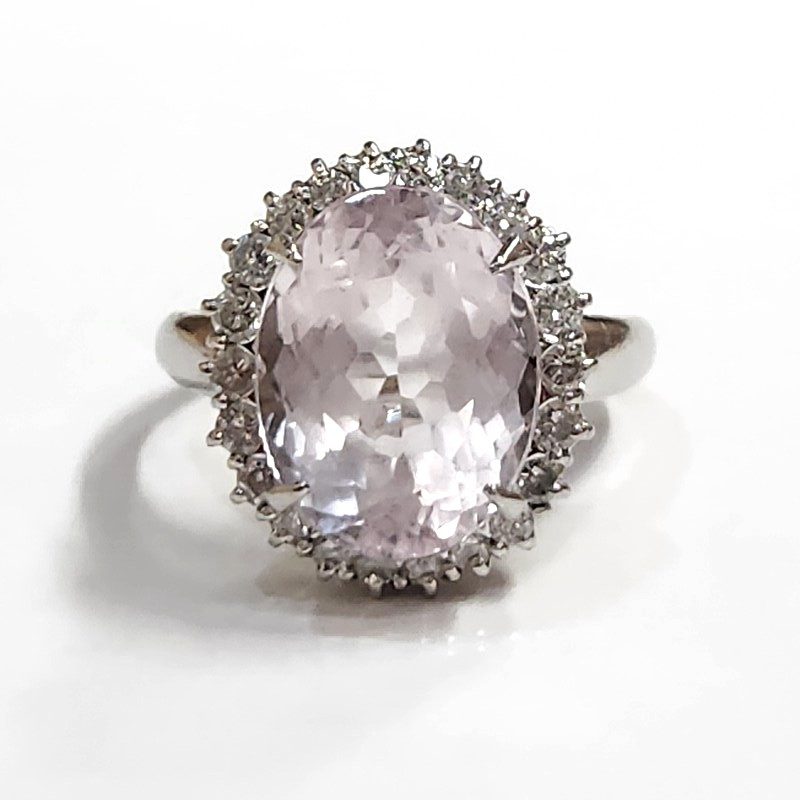 プラチナ900（Pt900）ローズキャッツアイリング｜伊勢崎市連取元町