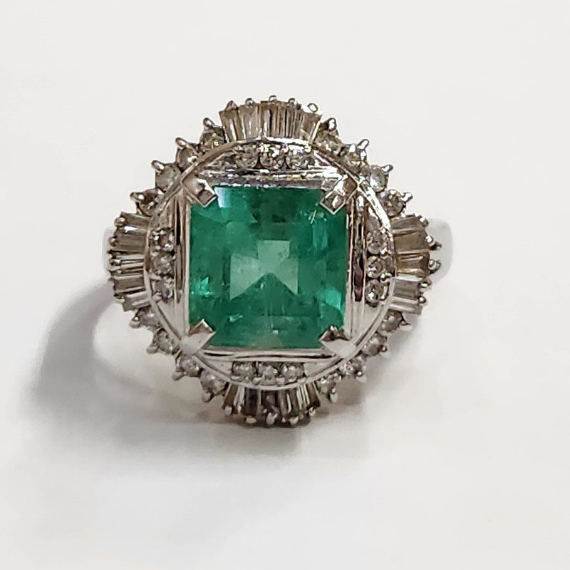 プラチナ900(Pt900) 翡翠リング｜伊勢崎市宮子町