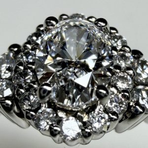 Pt950（プラチナ950）製ダイヤモンドリング ダイヤモンド（中石）0.31ct