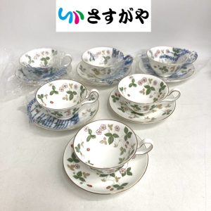ウェッジウッド カップ＆ソーサー ワイルドストロベリー