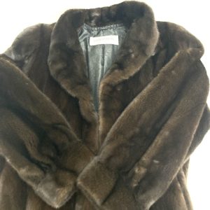 モンデルベ ブラックグラマ ミンクコート