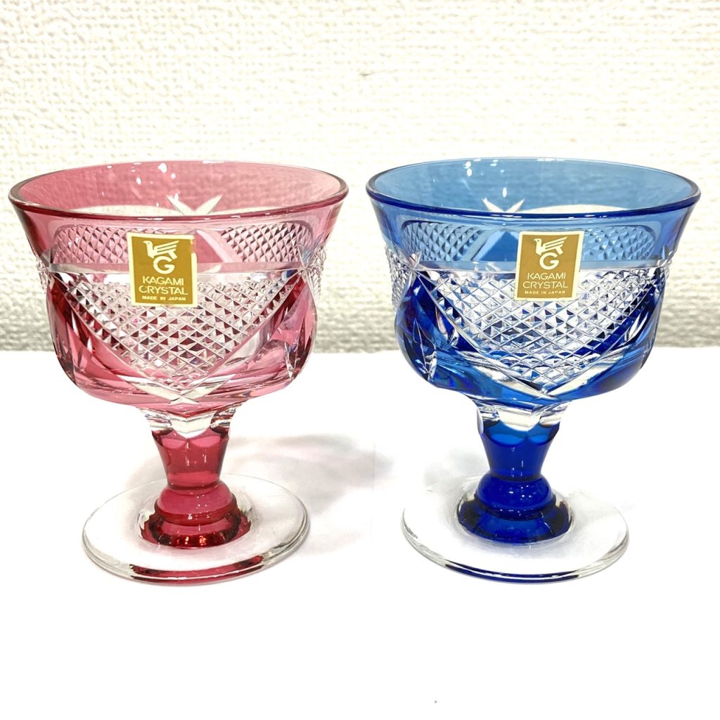 カガミクリスタル 江戸切子ペアグラス