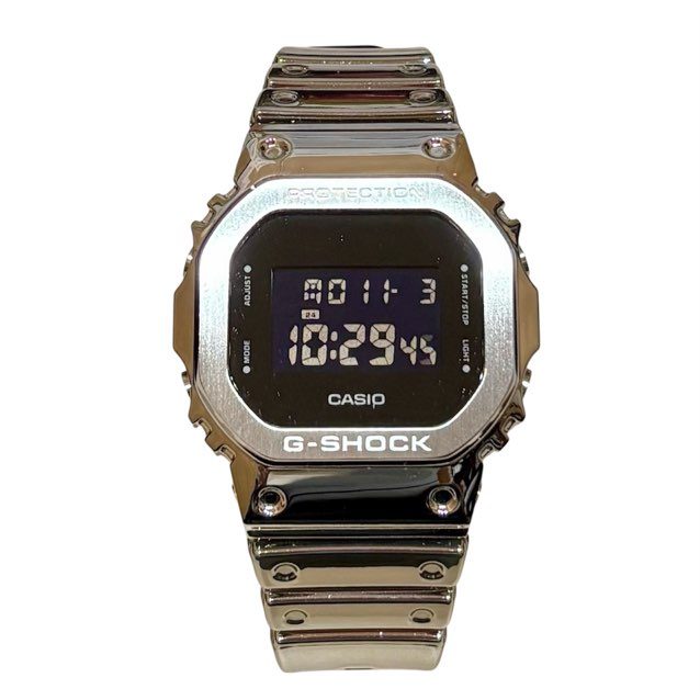 G-SHOCK CASIO(カシオ) 腕時計 FINE METALLIC SERIES GM-5600YM-8JF メンズ シルバー 未使用