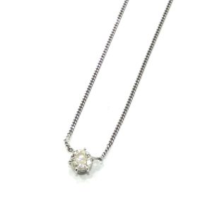 Pt850 ダイヤモンドネックレス