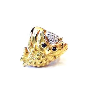 K18/Pt900 コンビリング