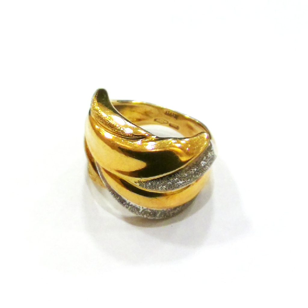 K18/Pt900 コンビリング