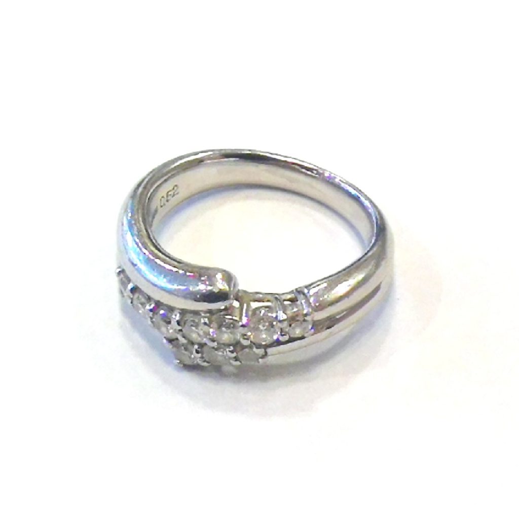 Pt1000 メレダイヤリング