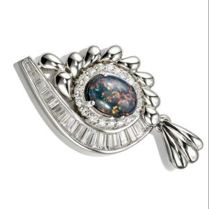 Pt900 オパールトップ