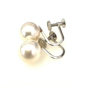 Pt850 プラチナ850 パール ピアス