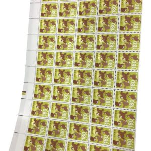 普通切手シート