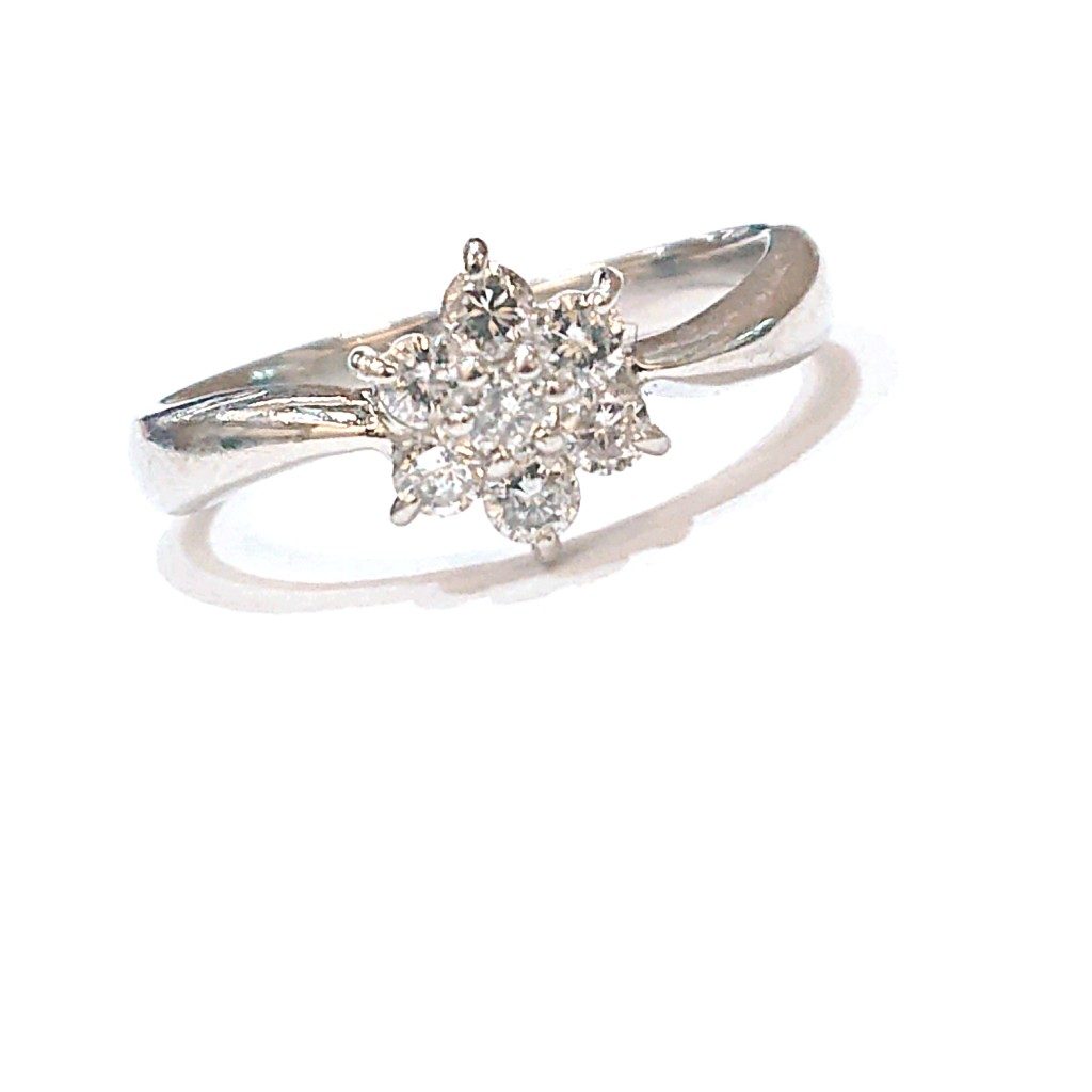 Pt900 メレダイヤ リング