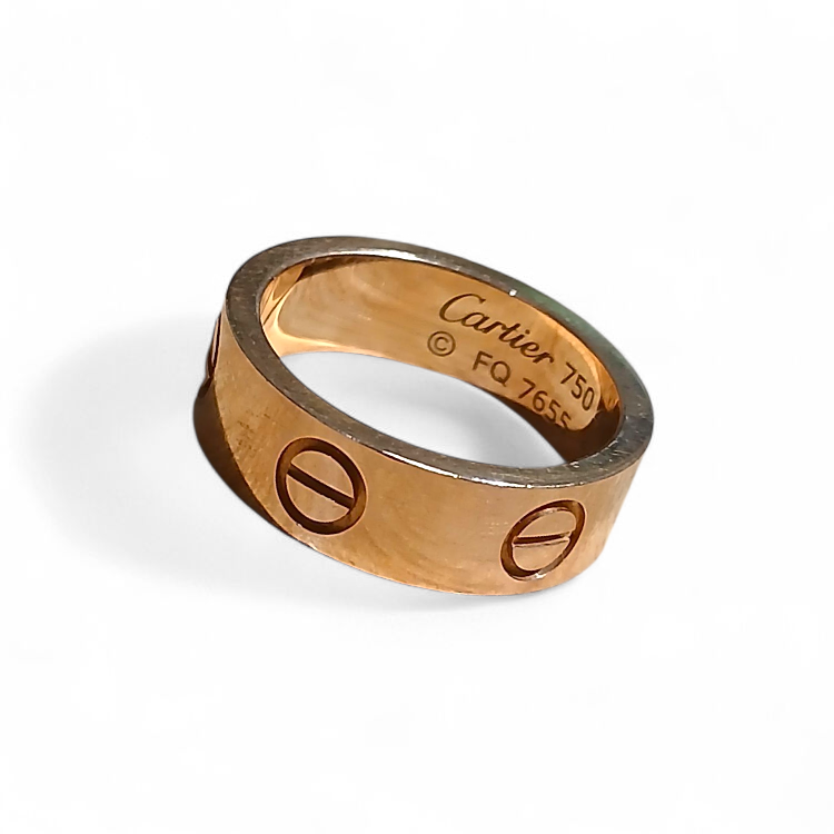 【Cartier】カルティエ・ラブリング・PG・ピンクゴールド・ブランドリング・アクセサリー・ジュエリー