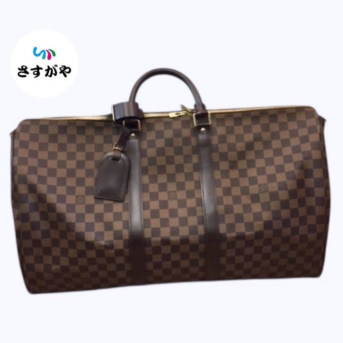 ヴィトン ダミエ キーポル50