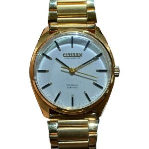 【K18CITIZEN時計】シチズン・18金・ブランド時計・クォーツ腕時計・メンズ腕時計