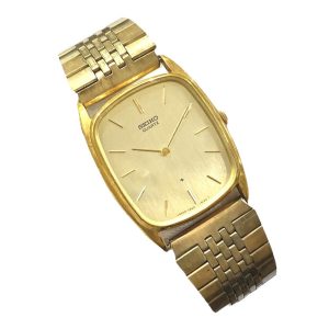 【SEIKO金無垢時計】セイコー・18金・クォーツ時計・メンズ腕時計・レディース腕時計