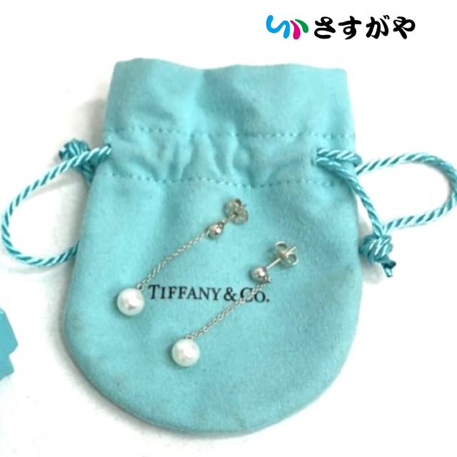 TIFFANY ティファニー パール ピアス SV925 シルバー アクセサリー