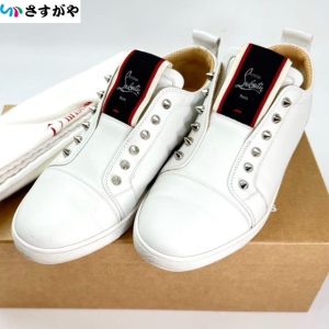 Christian Louboutin クリスチャンルブタン スタッズ スリッポン ブランドシューズ