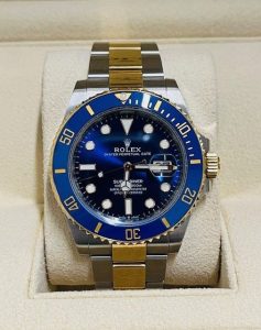 ロレックス　サブマリーナ　青