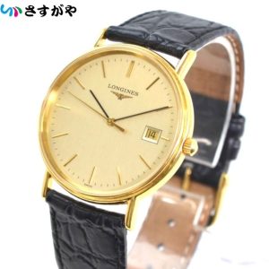 LONGINES ロンジン 時計 クオーツ デイト ラウンドフェイス 年代物