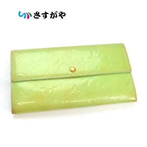 LOUIS VUITTON ルイ・ヴィトン ヴェルニ 長財布 サラ旧型 年代物 ダメージ多数