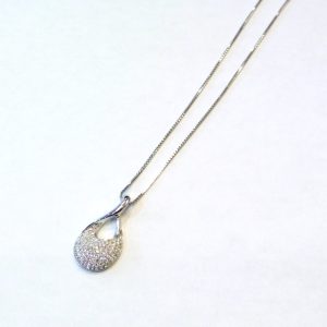 K18WG ネックレス