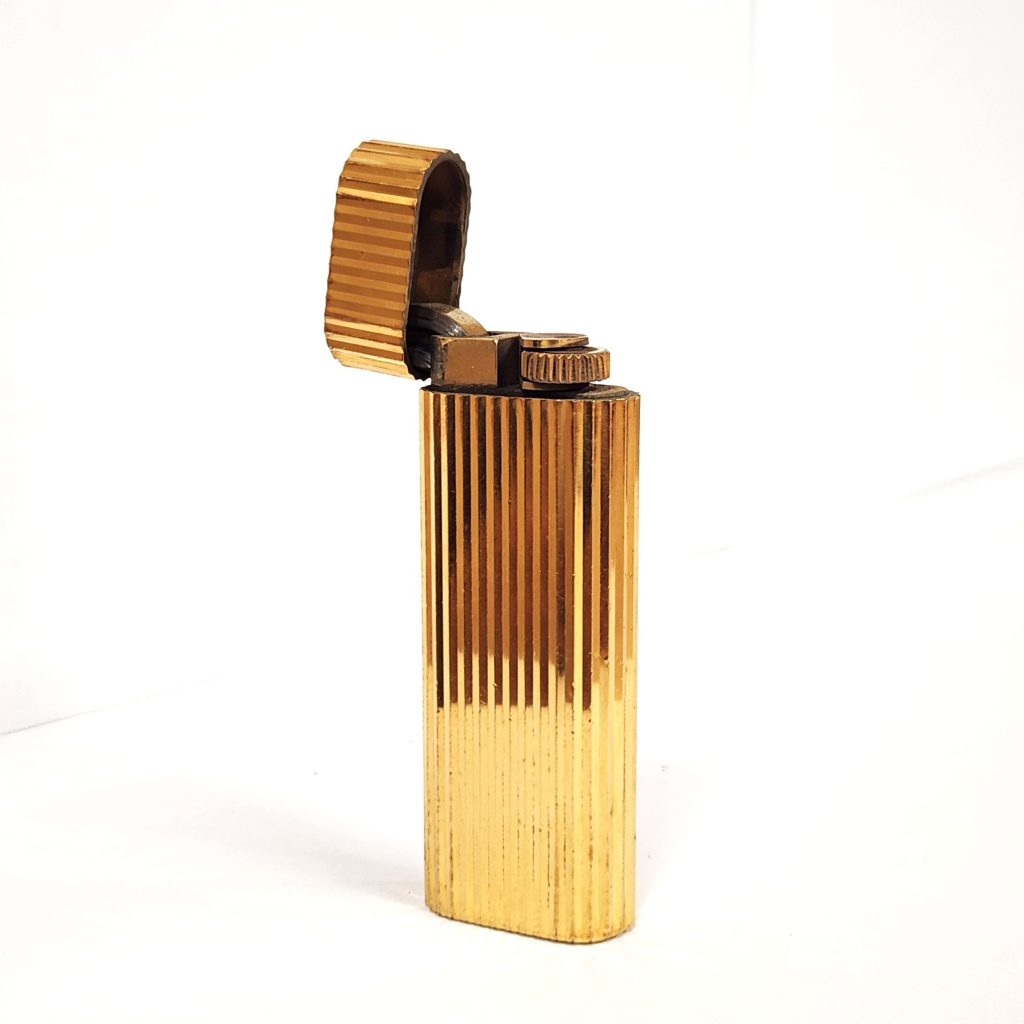 カルティエ (Cartier) ガスライター ストライプ オーバル ローラー式 | 根室市宝林町