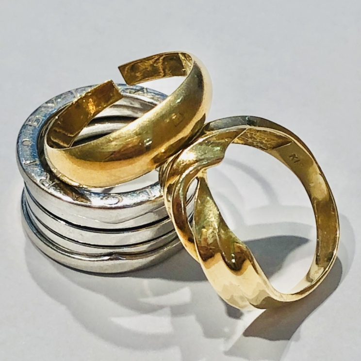 K18 リング 18金 指輪