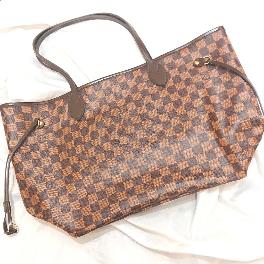 Louis Vuitton ルイヴィトン ダミエ ネヴァーフルMM トートバッグの 