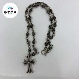 CHROME HEARTS フローラルチェーン × クロスペンダント