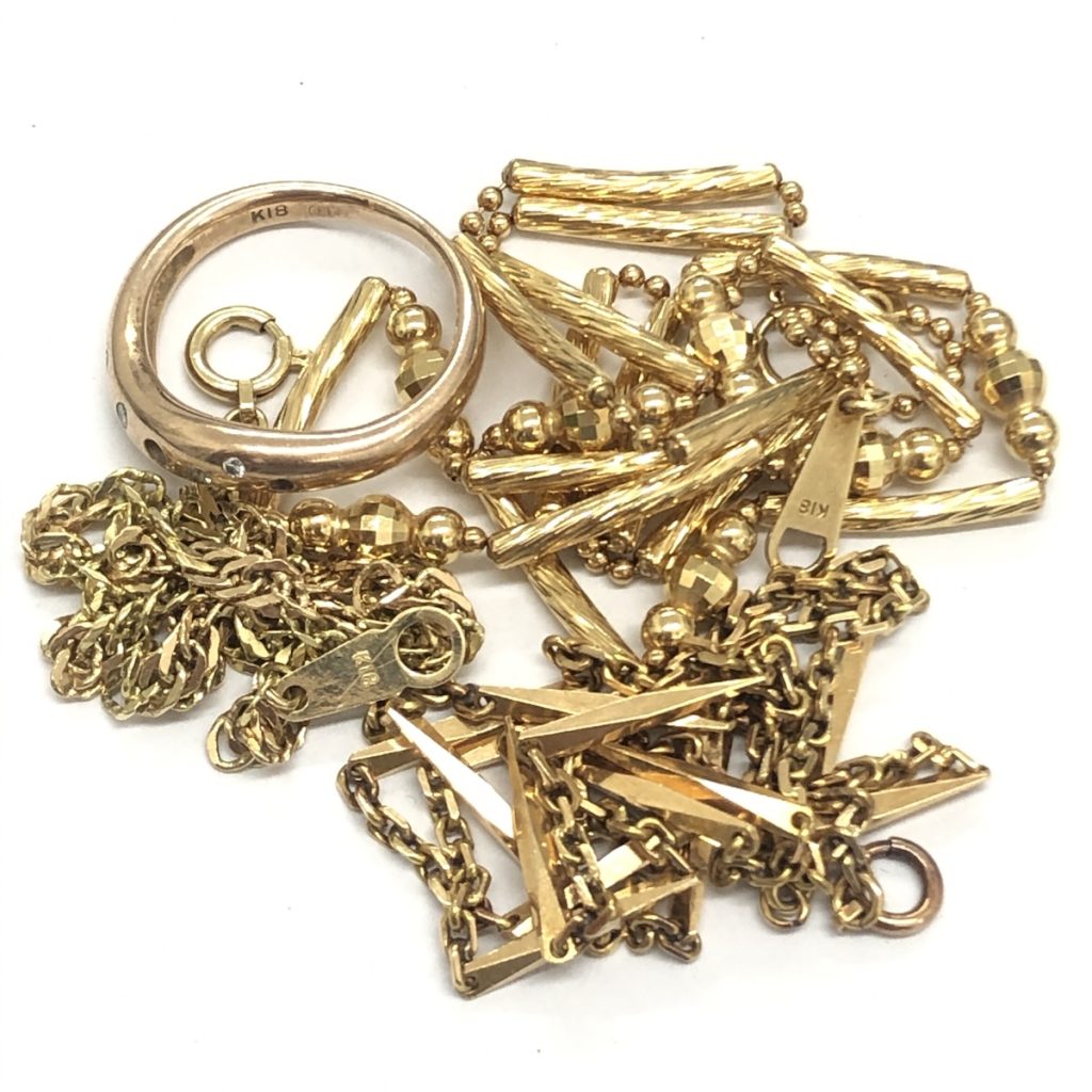 K18 / チェーン / リング