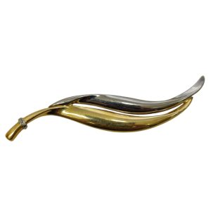 K18/K18WG ブローチ 750 18金