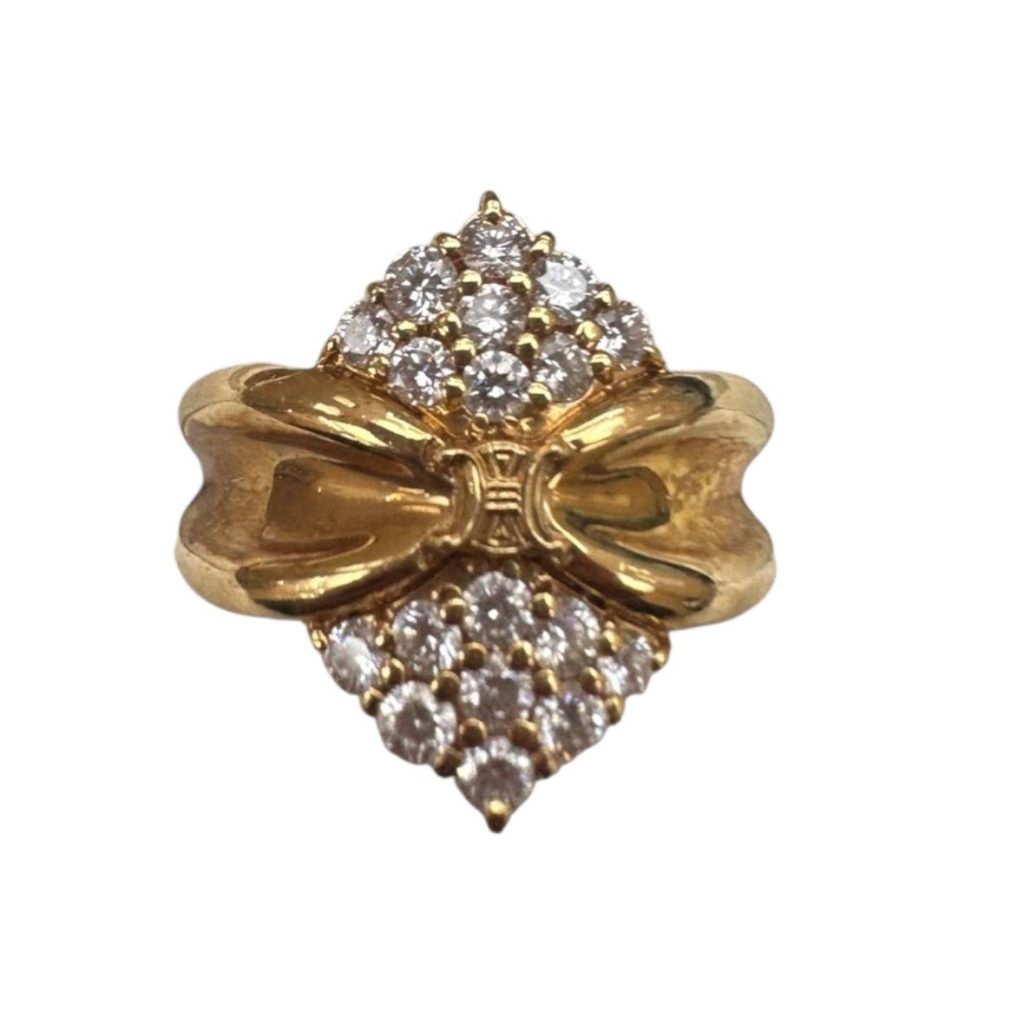 セリーヌ K18 ダイヤモンドリング