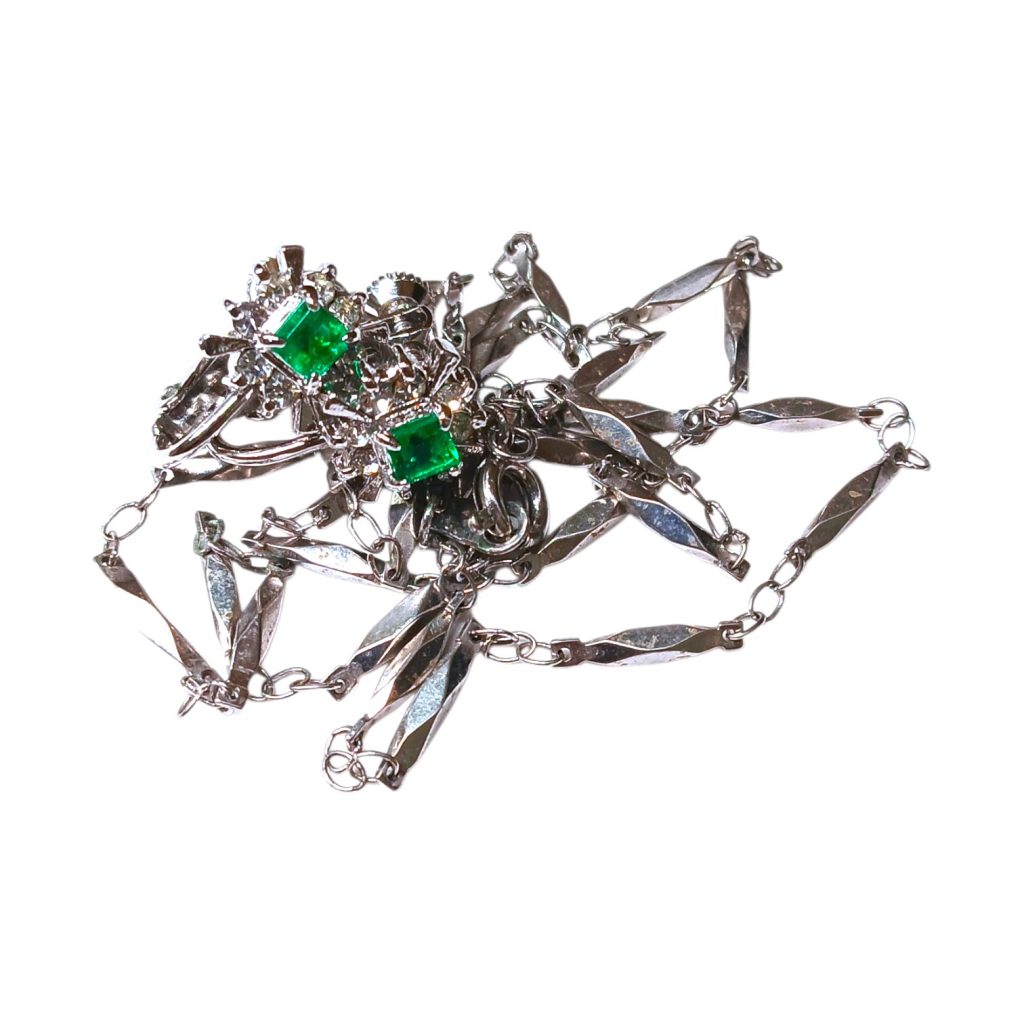 【Pt900 まとめ】プラチナ900・エメラルド・ネックレス・ピアス・イヤリング・貴金属・アクセサリー