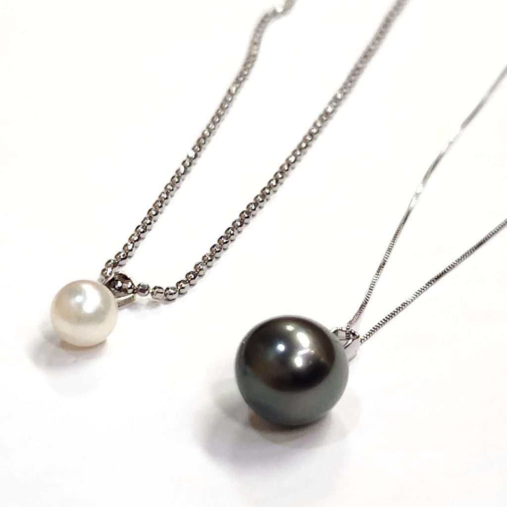 プラチナ (Pt900 Pt850) ネックレス パール ジュエリー  | 根室市駒場町