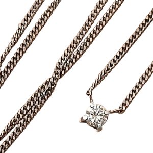 Pt850 プラチナ850 ダイヤモンド ネックレス