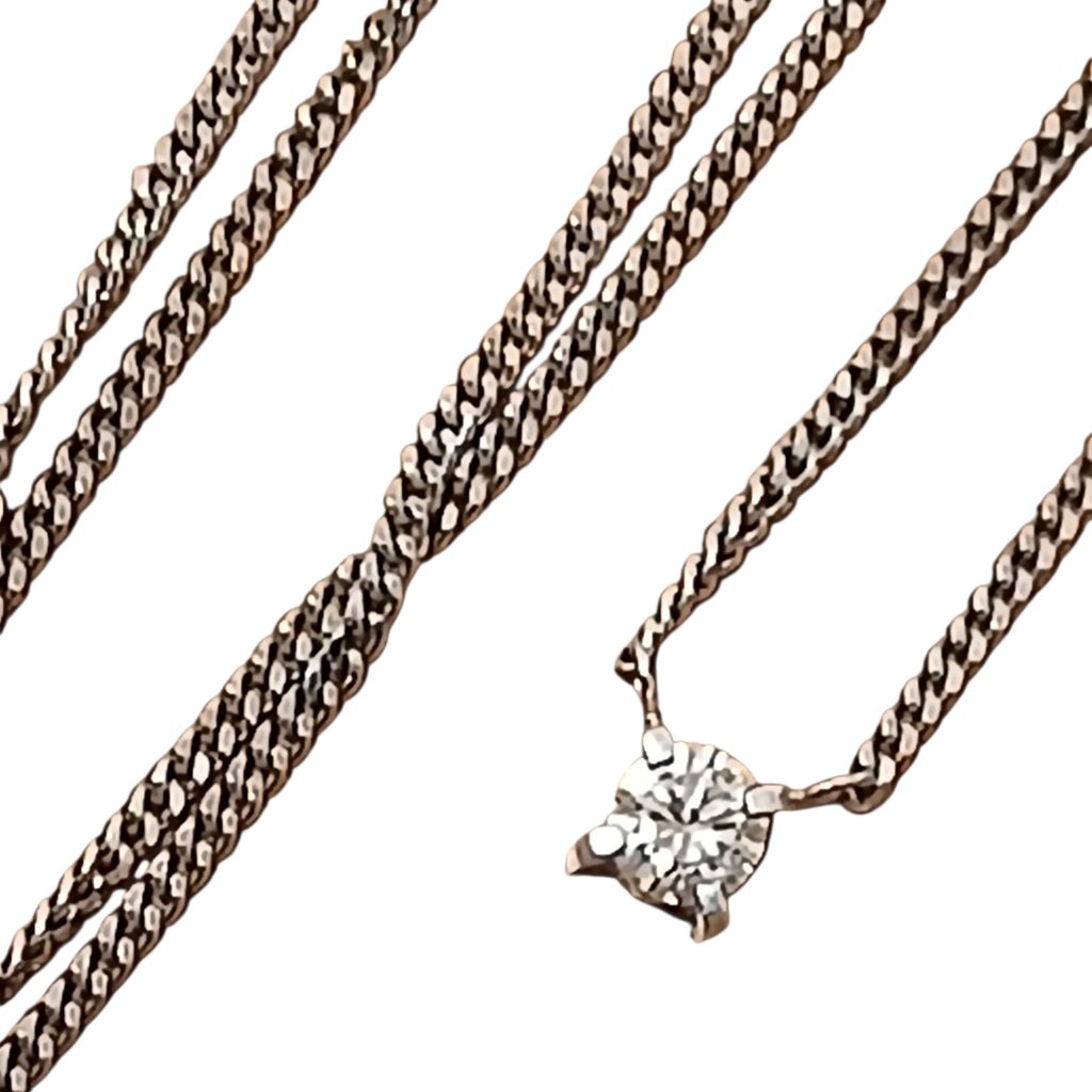 Pt850 プラチナ850 ダイヤモンド ネックレス