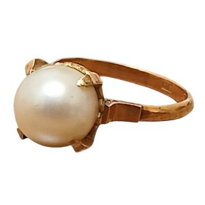 K18 18金 750 パール リング