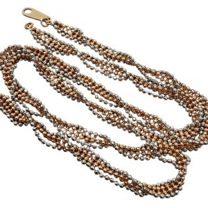 K18 18金 Pt900 プラチナ900 コンビ ネックレス