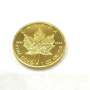 K24メイプルリーフ金貨
