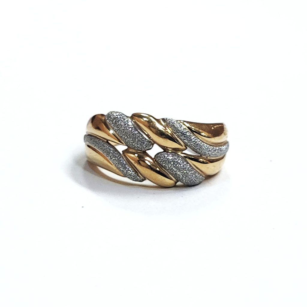 18金 プラチナ900 (K18 Pt900) コンビリング ジュエリー 指輪 | 根室市弥生町