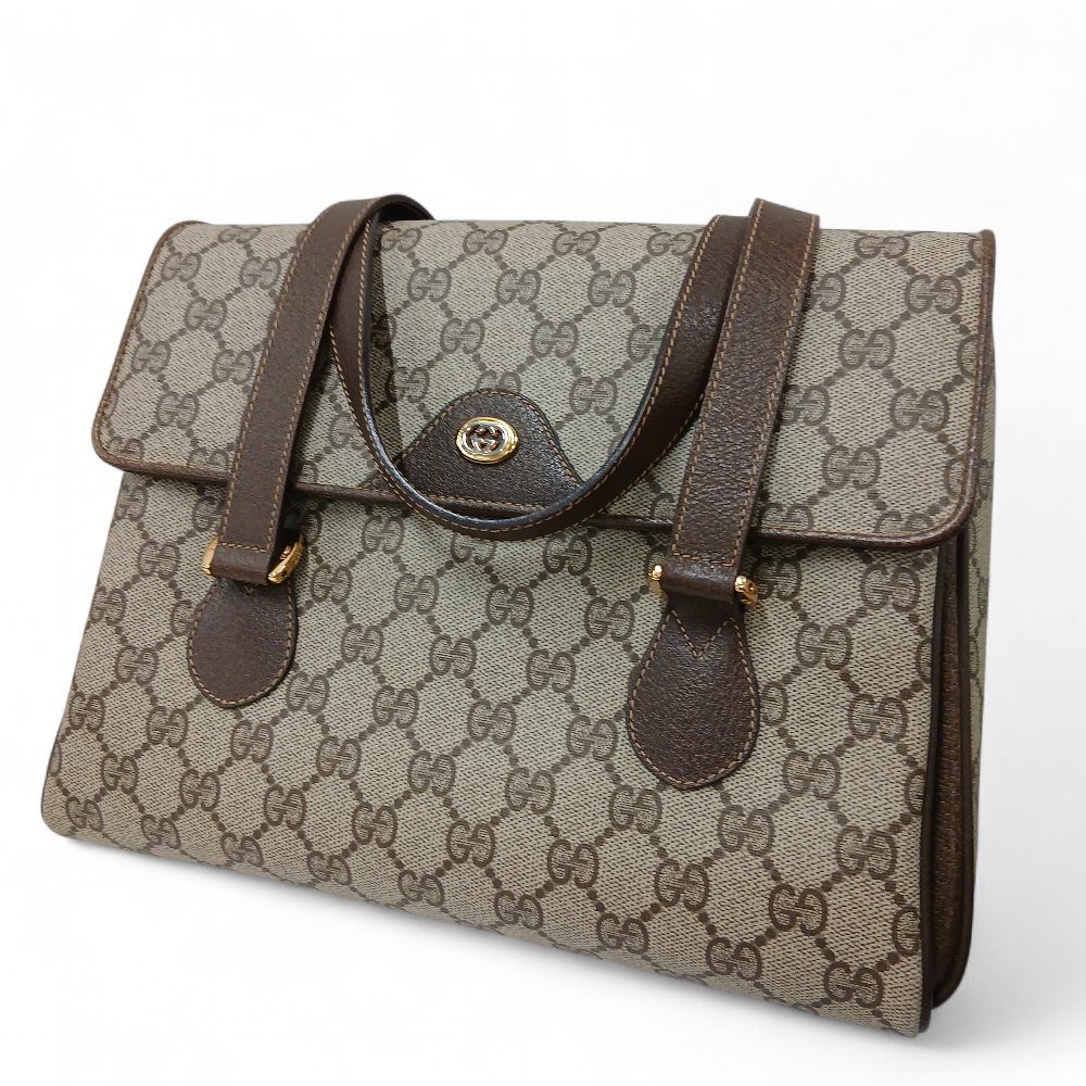 GUCCI ハンドバッグ GGキャンバス