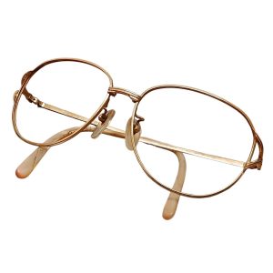 K18（18金・750）金縁メガネ