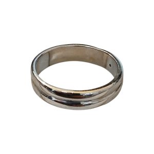 K18WG　(18金ホワイトゴールド)　リング