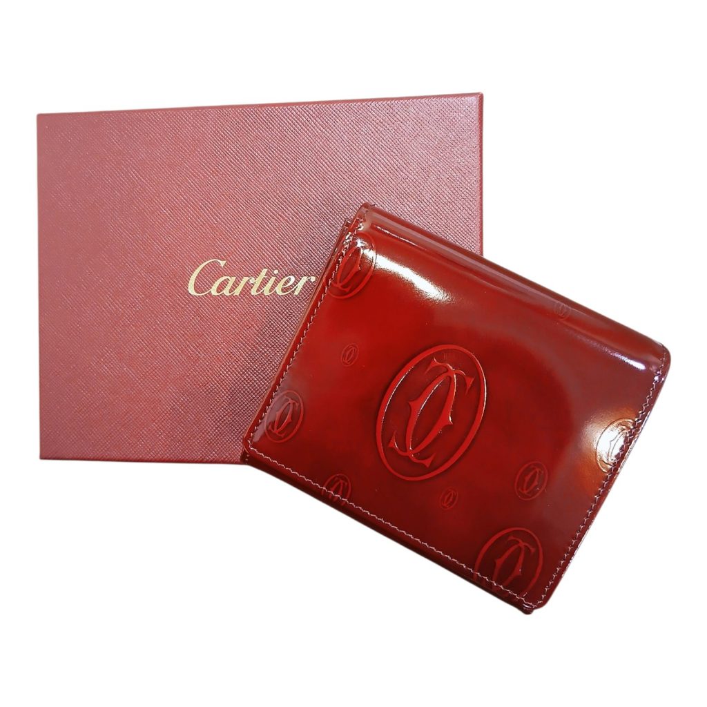 Cartier カルティエ　ハッピーバースディ　二つ折り財布