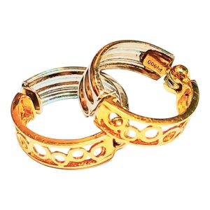 K18＆Pt900コンビピアス