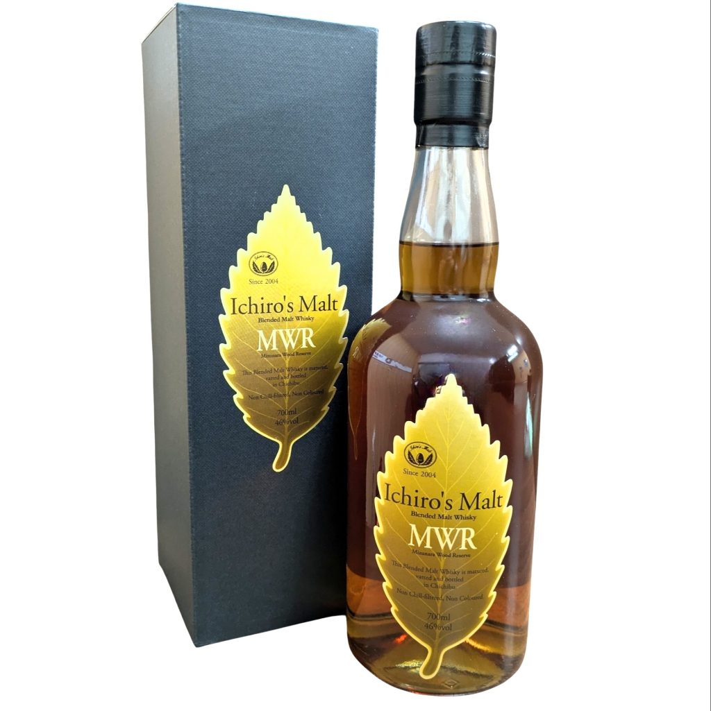 イチローズモルト ミズナラ ウッド リザーブ(MWR) お酒 ウイスキー 箱あり