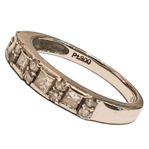 Pt900(プラチナ)ダイヤ付きリング