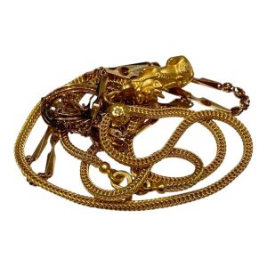 刻印不明 / K18 / ネックレス