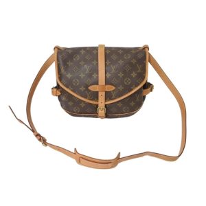 LOUIS VUITTON / ルイヴィトン ソミュール30 ショルダーバッグ M42256 モノグラム